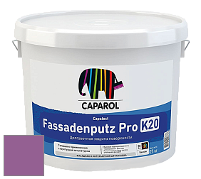 Краска CAPAROL Capatect-Fassadenputz Pro K 20/Капарол Фассаденпутц Про К20 структурная штукатурка цвет Viola 105 