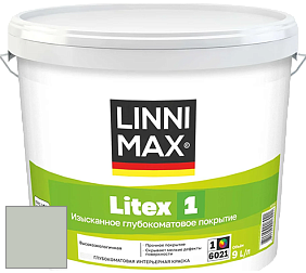 Краска LINNIMAX LITEX 1 / ЛИННИМАКС ЛИТЕКС 1 (CAPAROL SAMTEX 3) высокоэкологичная латексная краска цвет Agave 45 