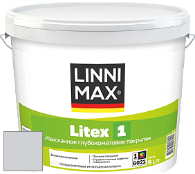 Краска LINNIMAX LITEX 1 / ЛИННИМАКС ЛИТЕКС 1 (CAPAROL SAMTEX 3) высокоэкологичная латексная краска цвет Saphir 30 