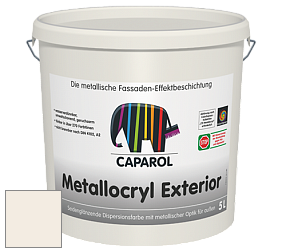 Краска Capadecor Metallocryl Exterior/Кападекор Металлакрил Экстериор шелковисто-глянцевая краска цвет Samtweiß 