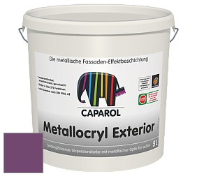 Краска Capadecor Metallocryl Exterior/Кападекор Металлакрил Экстериор шелковисто-глянцевая краска цвет Viola 100 