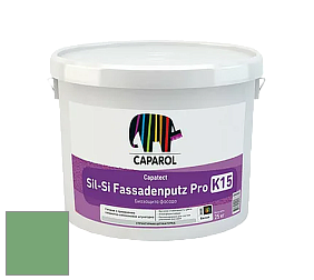 Краска Caparol Capatect Fassadenputz Sil-Si Pro / Капарол Капатек штукатурка структурная камешковая 25 кг. цвет Agave 100 