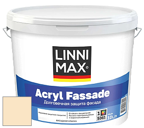 Краска LINNIMAX ACRYL FASSADE / ЛИННИМАКС АКРИЛ ФАССАДЕ (CAPAROL) акриловая фасадная краска цвет NCS S 0510-Y20R 