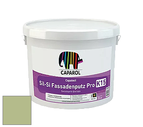 Краска Caparol Capatect Fassadenputz Sil-Si Pro / Капарол Капатек штукатурка структурная камешковая 25 кг. цвет Jade 105 