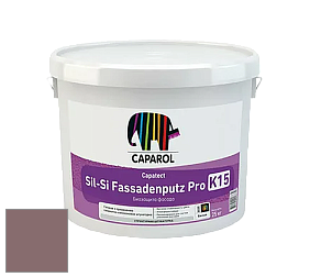 Краска Caparol Capatect Fassadenputz Sil-Si Pro / Капарол Капатек штукатурка структурная камешковая 25 кг. цвет Rose 70 