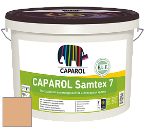 Краска CAPAROL Samtex 7 E.L.F. / КАПАРОЛ Самтекс 7 шелковисто-матовая краска цвет Siena 135 