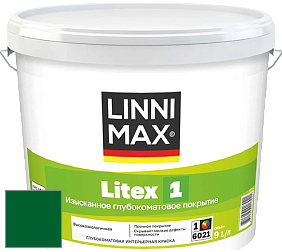 Краска LINNIMAX LITEX 1 / ЛИННИМАКС ЛИТЕКС 1 (CAPAROL SAMTEX 3) высокоэкологичная латексная краска цвет Verdo 20 