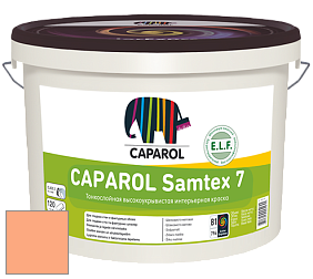 Краска CAPAROL Samtex 7 E.L.F. / КАПАРОЛ Самтекс 7 шелковисто-матовая краска цвет Aprico 165 
