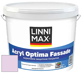 Краска LINNIMAX ACRYL OPTIMA FASSADE / ЛИННИМАКС АКРИЛ ОПТИМА ФАСАД (ALPINA) акриловая краска цвет NCS S 0520-R40B 