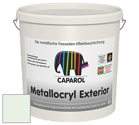 Краска Capadecor Metallocryl Exterior/Кападекор Металлакрил Экстериор шелковисто-глянцевая краска цвет Agave 120 