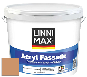 Краска LINNIMAX ACRYL FASSADE / ЛИННИМАКС АКРИЛ ФАССАДЕ (CAPAROL) акриловая фасадная краска цвет Amber 75 