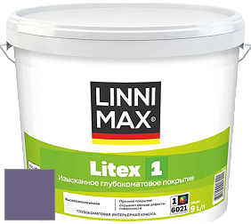 Краска LINNIMAX LITEX 1 / ЛИННИМАКС ЛИТЕКС 1 (CAPAROL SAMTEX 3) высокоэкологичная латексная краска цвет Velvet 70 
