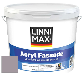 Краска LINNIMAX ACRYL FASSADE / ЛИННИМАКС АКРИЛ ФАССАДЕ (CAPAROL) акриловая фасадная краска цвет Viola 10 