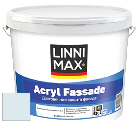 Краска LINNIMAX ACRYL FASSADE / ЛИННИМАКС АКРИЛ ФАССАДЕ (CAPAROL) акриловая фасадная краска цвет NCS S 0507-B 