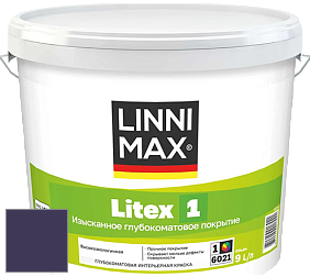 Краска LINNIMAX LITEX 1 / ЛИННИМАКС ЛИТЕКС 1 (CAPAROL SAMTEX 3) высокоэкологичная латексная краска цвет Velvet 35 