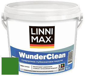 Краска LINNIMAX (CAPAROL) WUNDERCLEAN / ЛИННИМАКС ВУНДЕРКЛИН краска премиум-класса цвет Verdo 10 