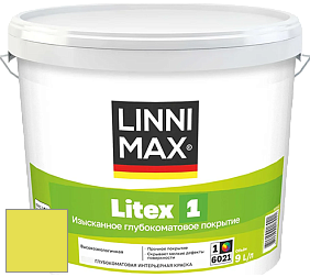 Краска LINNIMAX LITEX 1 / ЛИННИМАКС ЛИТЕКС 1 (CAPAROL SAMTEX 3) высокоэкологичная латексная краска цвет Tundra 140 
