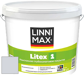 Краска LINNIMAX LITEX 1 / ЛИННИМАКС ЛИТЕКС 1 (CAPAROL SAMTEX 3) высокоэкологичная латексная краска цвет Saphir 60 