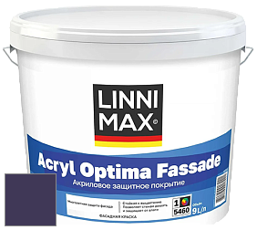 Краска LINNIMAX ACRYL OPTIMA FASSADE / ЛИННИМАКС АКРИЛ ОПТИМА ФАСАД (ALPINA) акриловая краска цвет Velvet 35 