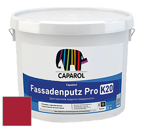 Краска CAPAROL Capatect-Fassadenputz Pro K 20/Капарол Фассаденпутц Про К20 структурная штукатурка цвет Barolo 125 