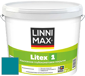 Краска LINNIMAX LITEX 1 / ЛИННИМАКС ЛИТЕКС 1 (CAPAROL SAMTEX 3) высокоэкологичная латексная краска цвет Verona 135 