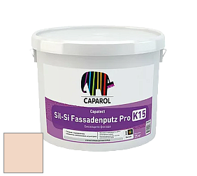 Краска Caparol Capatect Fassadenputz Sil-Si Pro / Капарол Капатек штукатурка структурная камешковая 25 кг. цвет Amber 90 