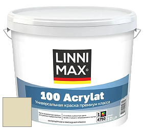 Краска LINNIMAX 100 ACRYLAT / ЛИННИМАКС 100 АКРИЛАТ (CAPAROL AMPHIBOLIN) акриловая краска цвет Tundra 90 