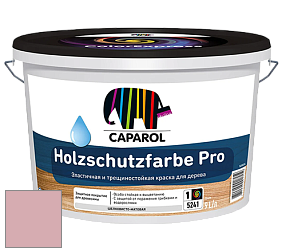 Краска CAPAROL HOLZSCHUTZFARBE PRO краска для древесины акриловая кроющая универсальная. цвет Rose 85 