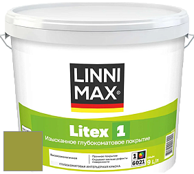 Краска LINNIMAX LITEX 1 / ЛИННИМАКС ЛИТЕКС 1 (CAPAROL SAMTEX 3) высокоэкологичная латексная краска цвет Tundra 125 