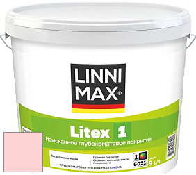 Краска LINNIMAX LITEX 1 / ЛИННИМАКС ЛИТЕКС 1 (CAPAROL SAMTEX 3) высокоэкологичная латексная краска цвет Baccara 30 