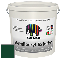 Краска Capadecor Metallocryl Exterior/Кападекор Металлакрил Экстериор шелковисто-глянцевая краска цвет Verdo 15 