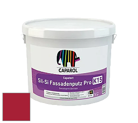 Краска Caparol Capatect Fassadenputz Sil-Si Pro / Капарол Капатек штукатурка структурная камешковая 25 кг. цвет Barolo 125 