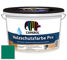 Краска CAPAROL HOLZSCHUTZFARBE PRO краска для древесины акриловая кроющая универсальная. цвет Verdo 30 