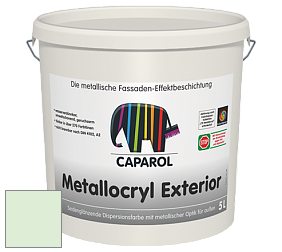 Краска Capadecor Metallocryl Exterior/Кападекор Металлакрил Экстериор шелковисто-глянцевая краска цвет Agave 115 