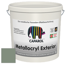 Краска Capadecor Metallocryl Exterior/Кападекор Металлакрил Экстериор шелковисто-глянцевая краска цвет Agave 35 