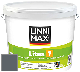Краска LINNIMAX LITEX 7 / ЛИННИМАКС ЛИТЕКС 7  (CAPAROL SAMTEX 7) латексная краска цвет Arctis 5 
