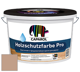 Краска CAPAROL HOLZSCHUTZFARBE PRO краска для древесины акриловая кроющая универсальная. цвет Amber 50 