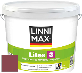 Краска LINNIMAX LITEX 3 / ЛИННИМАКС ЛИТЕКС 3 (ALPINA PREMIUM WAND) латексная краска цвет Baccara 10 