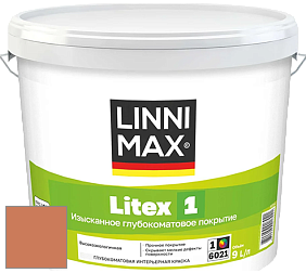 Краска LINNIMAX LITEX 1 / ЛИННИМАКС ЛИТЕКС 1 (CAPAROL SAMTEX 3) высокоэкологичная латексная краска цвет Aprico 135 