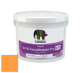 Краска Caparol Capatect Fassadenputz Sil-Si Pro / Капарол Капатек штукатурка структурная камешковая 25 кг. цвет Amber 130 