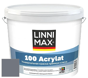 Краска LINNIMAX 100 ACRYLAT / ЛИННИМАКС 100 АКРИЛАТ (CAPAROL AMPHIBOLIN) акриловая краска цвет Saphir 15 