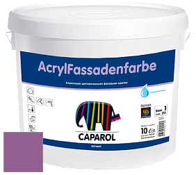 Краска CAPAROL AcrylFassadenfarbe PRO/Капарол Акрилфассаденфарбе ПРО матовая краска цвет Viola 105 