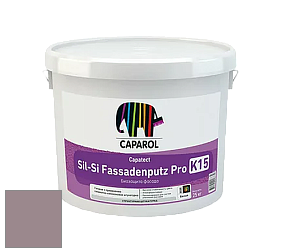 Краска Caparol Capatect Fassadenputz Sil-Si Pro / Капарол Капатек штукатурка структурная камешковая 25 кг. цвет Flamenco 40 