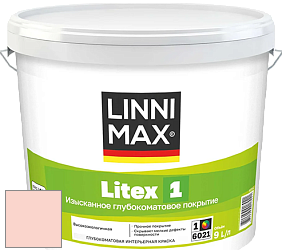 Краска LINNIMAX LITEX 1 / ЛИННИМАКС ЛИТЕКС 1 (CAPAROL SAMTEX 3) высокоэкологичная латексная краска цвет NCS S 0515-Y80R 