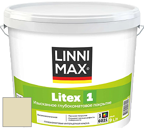 Краска LINNIMAX LITEX 1 / ЛИННИМАКС ЛИТЕКС 1 (CAPAROL SAMTEX 3) высокоэкологичная латексная краска цвет Tundra 90 
