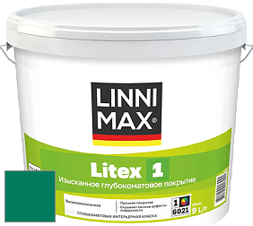 Краска LINNIMAX LITEX 1 / ЛИННИМАКС ЛИТЕКС 1 (CAPAROL SAMTEX 3) высокоэкологичная латексная краска цвет Verdo 30 