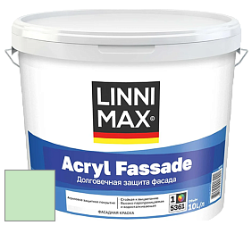 Краска LINNIMAX ACRYL FASSADE / ЛИННИМАКС АКРИЛ ФАССАДЕ (CAPAROL) акриловая фасадная краска цвет Agave 110 