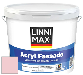 Краска LINNIMAX ACRYL FASSADE / ЛИННИМАКС АКРИЛ ФАССАДЕ (CAPAROL) акриловая фасадная краска цвет NCS S 0520-R10B 