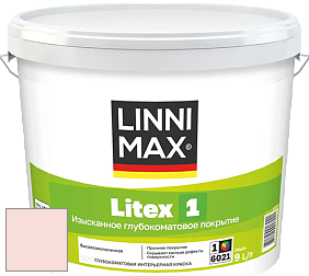 Краска LINNIMAX LITEX 1 / ЛИННИМАКС ЛИТЕКС 1 (CAPAROL SAMTEX 3) высокоэкологичная латексная краска цвет NCS S 0510-Y90R 