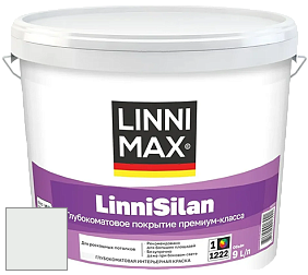 Краска LINNIMAX LinniSilan /ЛИННИМАКС ЛинниСилан (CAPAROL CAPASILAN) глубокоматовая краска цвет NCS S 0502-G 